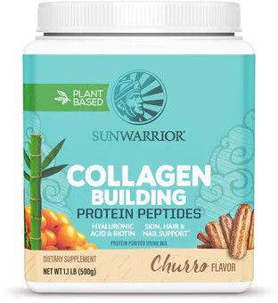 Sunwarrior - Collageen Building Protein Peptides - Churro - 500 g