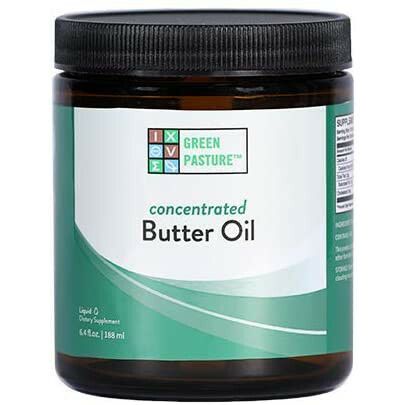 Green Pasture - High Vitamin Butter Oil - X-Factor gold - Natural - 188ml  Gel