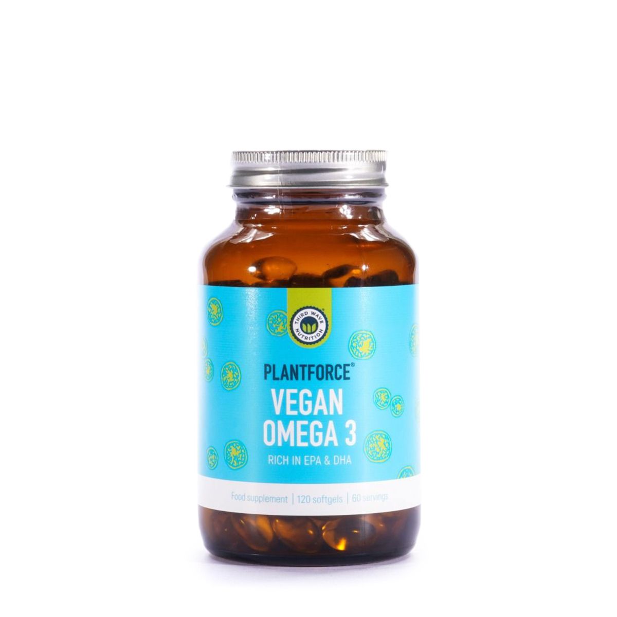 Plantforce Omega 3 (Vegan EPA \u0026 DHA) 120 softgels | Nu Kopen