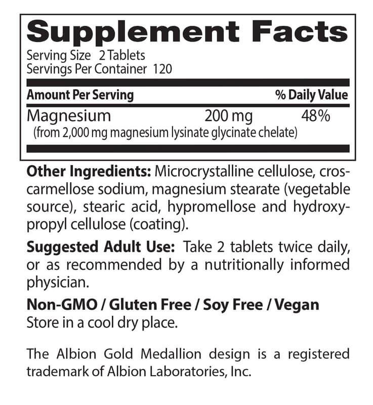 Doctor's Best - High Absorption Magnesium 100% Chelated with Albion Minerals - 240 Tabletten (100 mg)