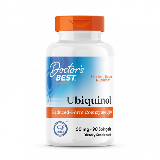 Doctor's Best - Ubiquinol met Keneka - 90 softgels (50 mg)