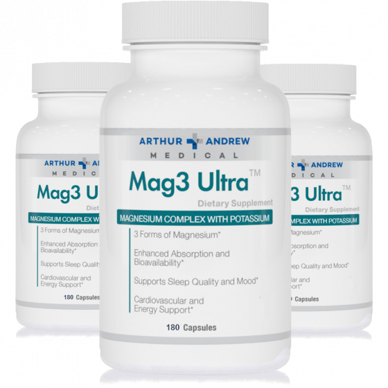 Arthur Andrew - Mag3 Ultra - 3 x 180 capsules - voordeelbundel