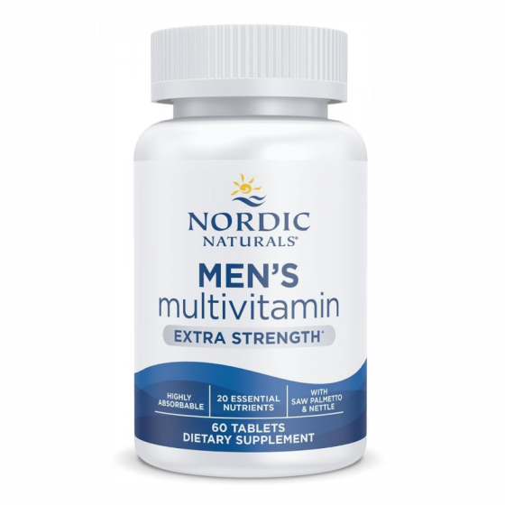 Nordic Naturals - Men's Multivitamin Extra Strength - 60 tablets
