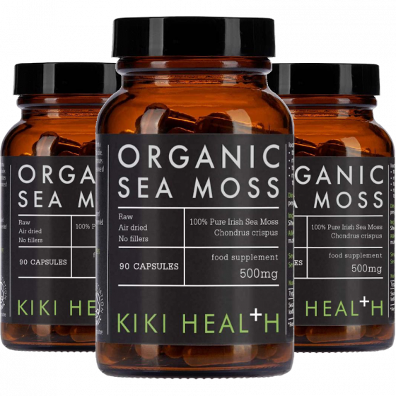 KiKi Health - Irish Sea Moss - Bio – 3 x 90 Vegicaps