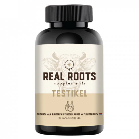 real roots - Testikel Capsules – 100% Runderkracht voor Energie & Balans