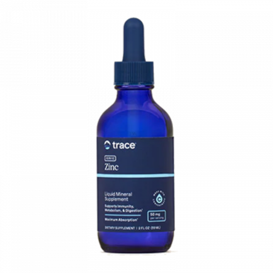 Trace Minerals - Ionic Zink, 50mg - 59 ml.