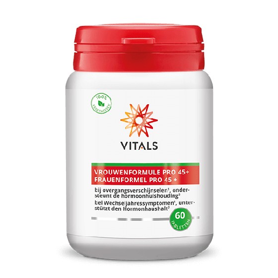 Vitals - Vrouwenformule Pro 45+ - 60 tabletten