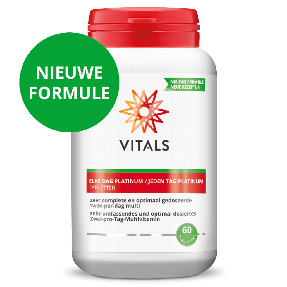 Vitals - Elke Dag Platinum - vernieuwd! - 60 Tabletten