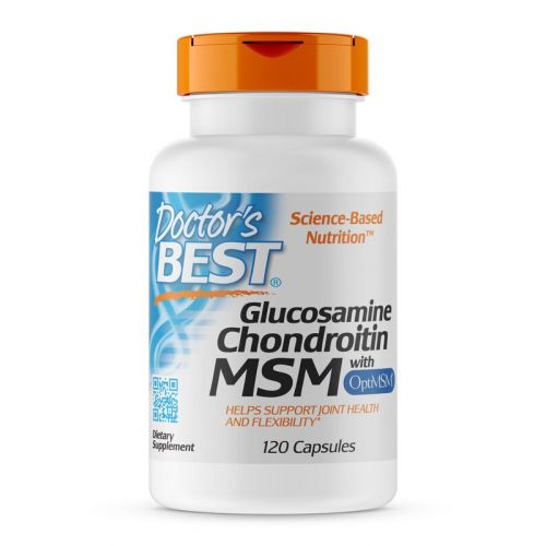Doctor's Best - Glucosamine - Chondroitin - MSM - 120 caps