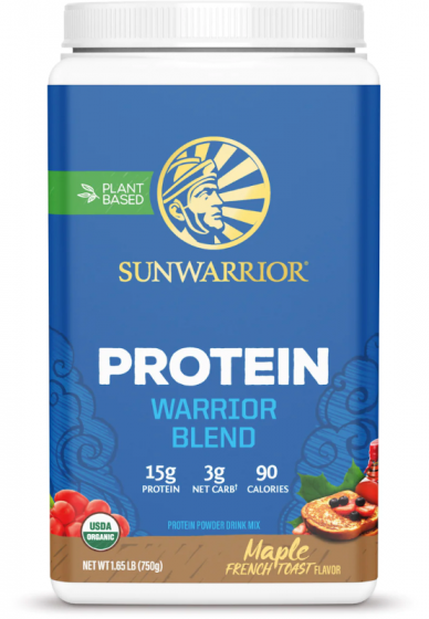 Sunwarrior - Warrior Blend Proteine - Maple French Taost - 750 g