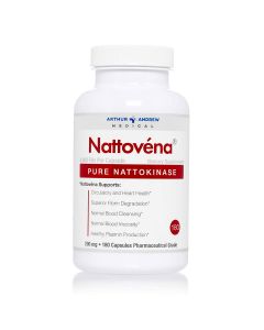 Arthur Andrew - Nattovena - 180 caps (4,000 FU) (Nattokinase)