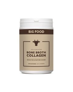 Beef Bone Broth – 300 g – Runderbouillon Poeder – Hoog in Collageen & Eiwitten - Big Food