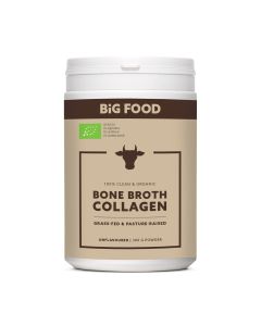 Bone Broth Collagen Økologisk – 300 g – Big Food