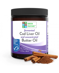 Green Pasture - Kaneel Gefermenteerde Levertraan/Boter Olie Blend – 188 ml gel