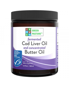 Neutral – Fermenteret Torskelevertran / Smørolie – 188 ml - Green Pasture