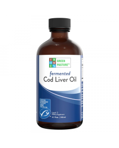 Green Pasture – Gefermenteerde Levertraan Naturel – 180 ml | Natuurlijk rijk aan Omega-3, Vitamine A & D