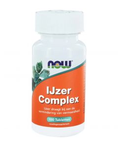 Now Foods - Iron Complex - 100 tablets