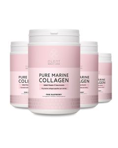 Plent - Marine Collagen Pink Raspberry - 300g - 3+1 FREE 