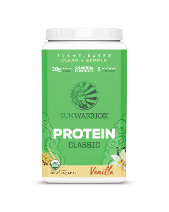 Sunwarrior classic proteine eiwitten vanille 750 gram