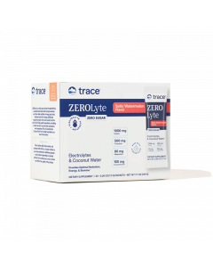 Trace Minerals – ZEROLyte – Salty Watermelon – 30 Sachets