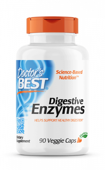 Doctor's Best - Digestive Enzymes - 90 v-caps